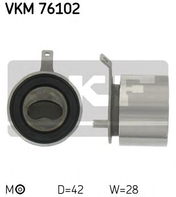 VKM 76102 SKF Ролик модуля натягувача ременя1